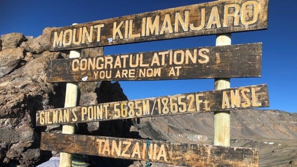 Kilimanjaro Blog 5: A wondrous and challenging experience is finally realised